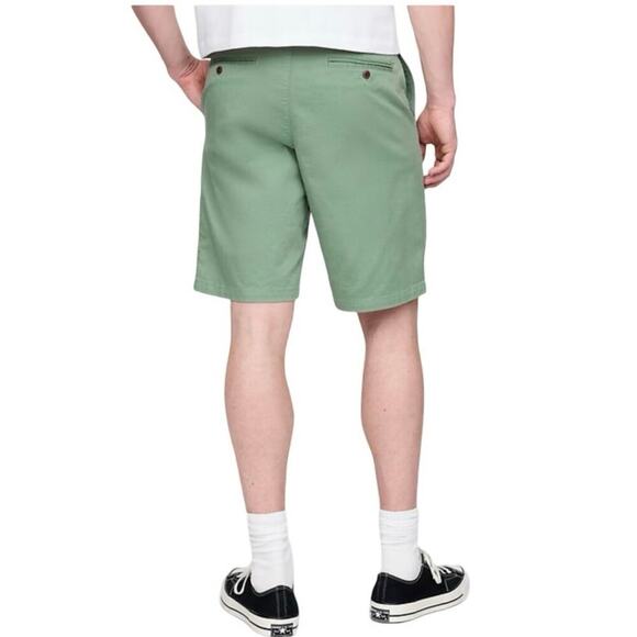 NWT Gap Men’s 10” Vintage Chino Shorts Twig Size 34 - Picture 2 of 9